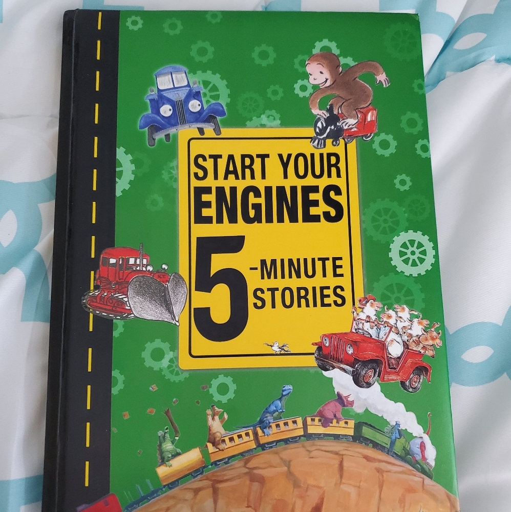 Boys' 5 minute story book